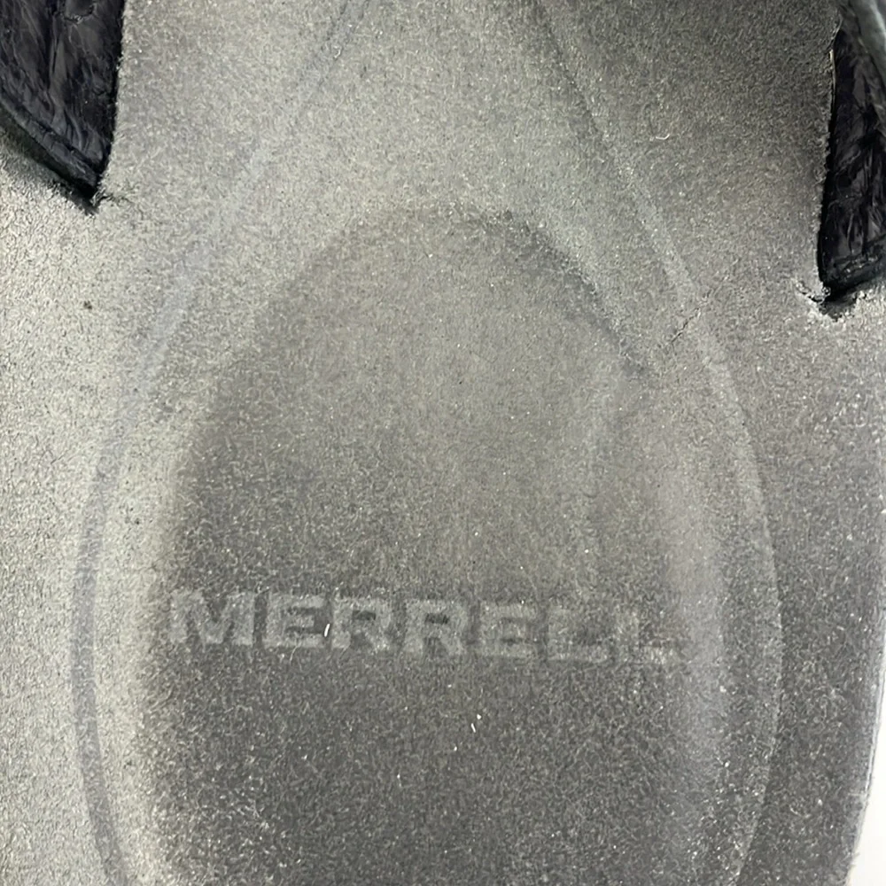 Merrell Rosarita Black & Gray Flip Flop Sandals - Men’s Size 13